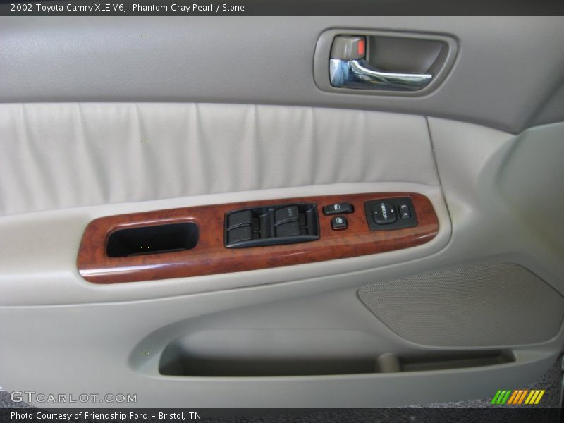 Phantom Gray Pearl / Stone 2002 Toyota Camry XLE V6