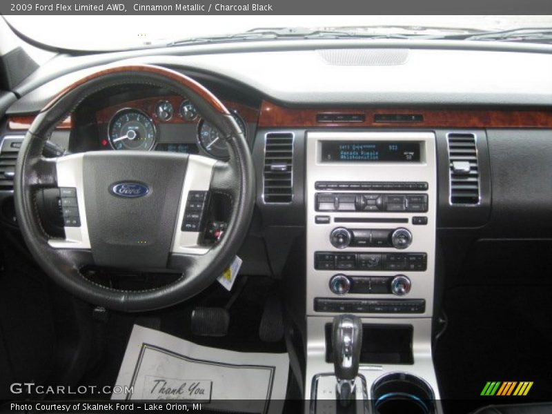 Cinnamon Metallic / Charcoal Black 2009 Ford Flex Limited AWD