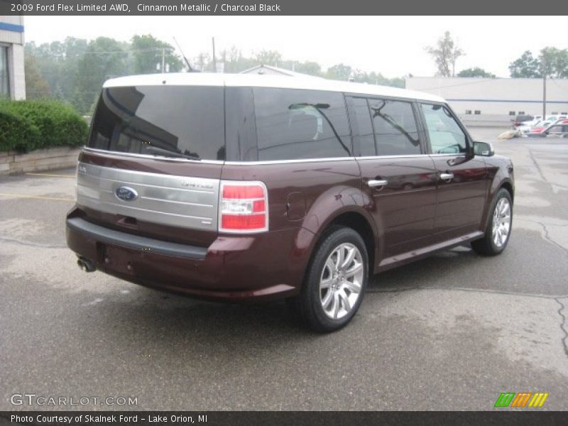 Cinnamon Metallic / Charcoal Black 2009 Ford Flex Limited AWD
