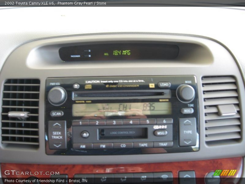Phantom Gray Pearl / Stone 2002 Toyota Camry XLE V6