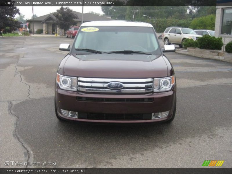 Cinnamon Metallic / Charcoal Black 2009 Ford Flex Limited AWD