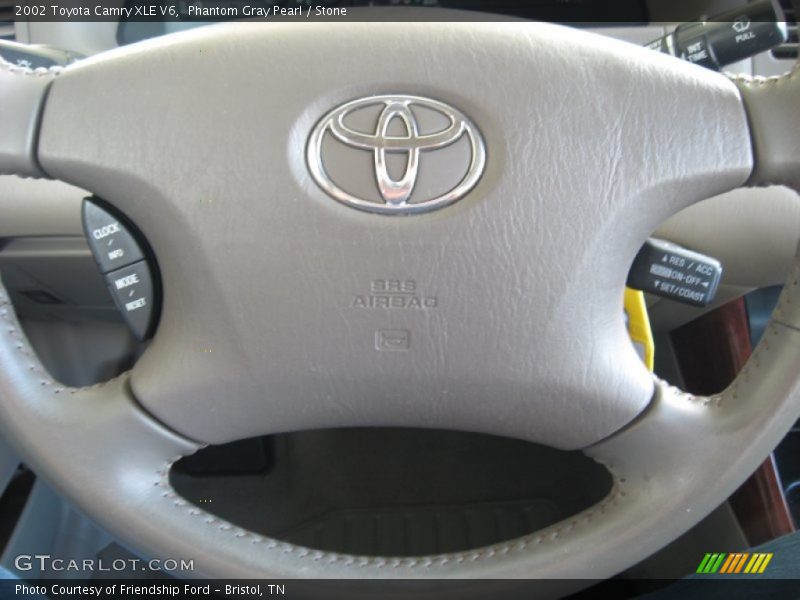 Phantom Gray Pearl / Stone 2002 Toyota Camry XLE V6