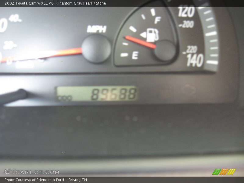 Phantom Gray Pearl / Stone 2002 Toyota Camry XLE V6