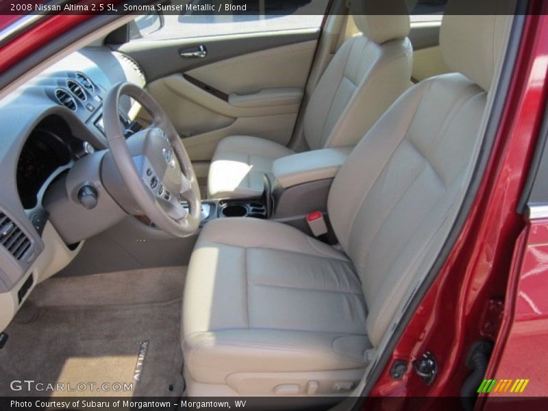 Sonoma Sunset Metallic / Blond 2008 Nissan Altima 2.5 SL