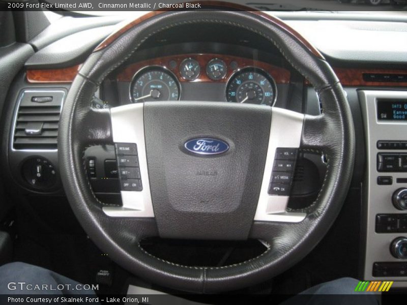 Cinnamon Metallic / Charcoal Black 2009 Ford Flex Limited AWD