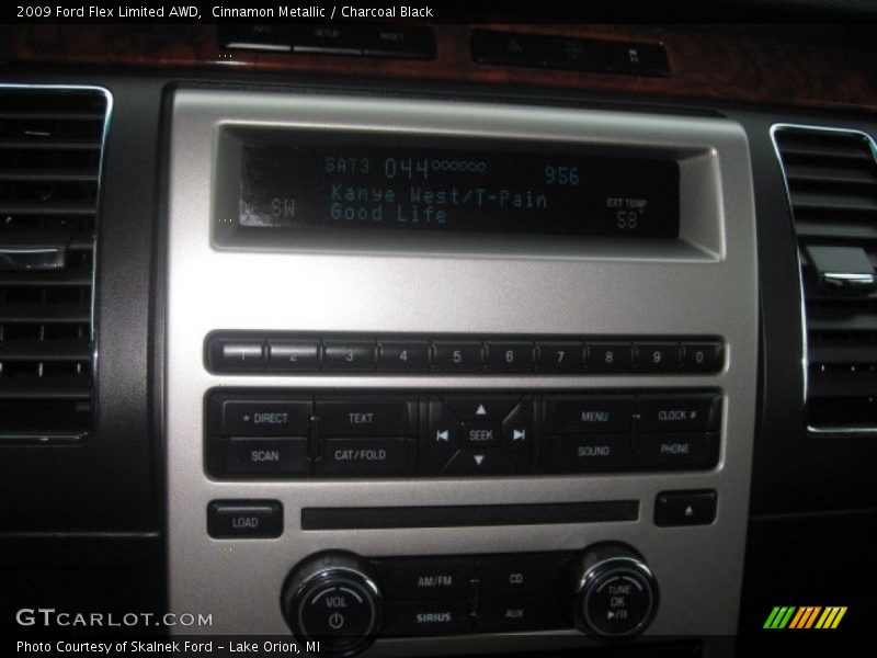 Cinnamon Metallic / Charcoal Black 2009 Ford Flex Limited AWD