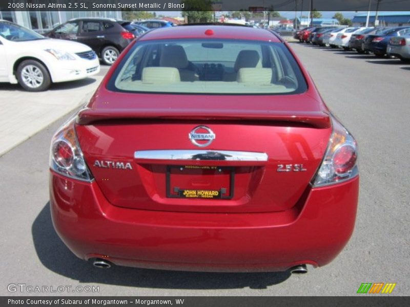 Sonoma Sunset Metallic / Blond 2008 Nissan Altima 2.5 SL