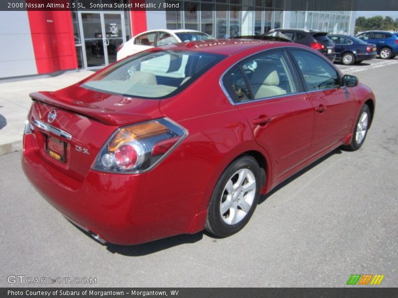Sonoma Sunset Metallic / Blond 2008 Nissan Altima 2.5 SL