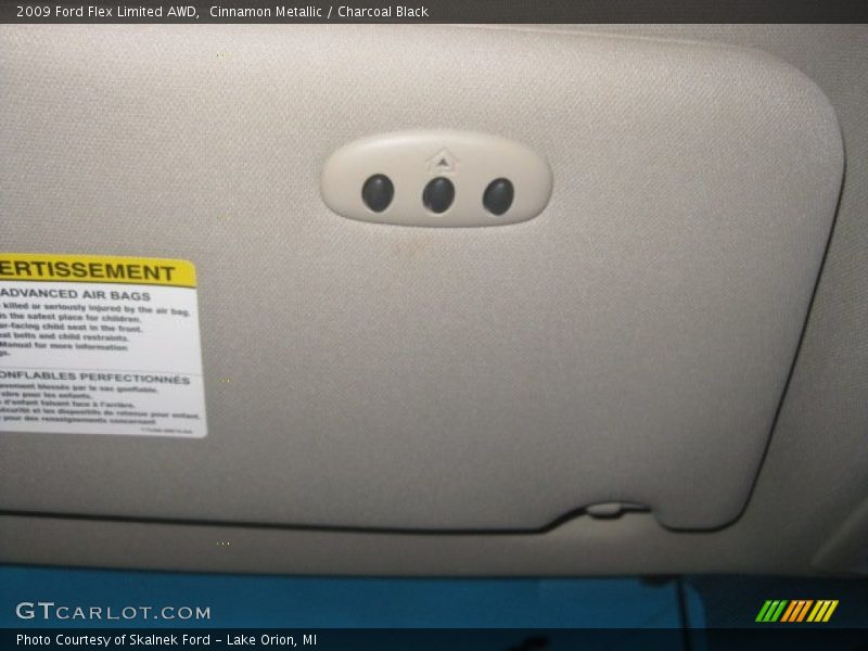 Cinnamon Metallic / Charcoal Black 2009 Ford Flex Limited AWD