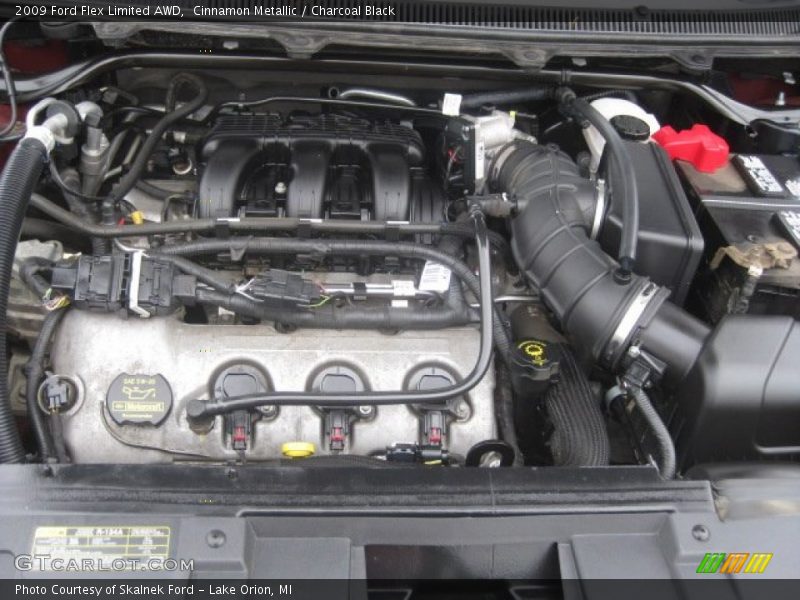 Cinnamon Metallic / Charcoal Black 2009 Ford Flex Limited AWD