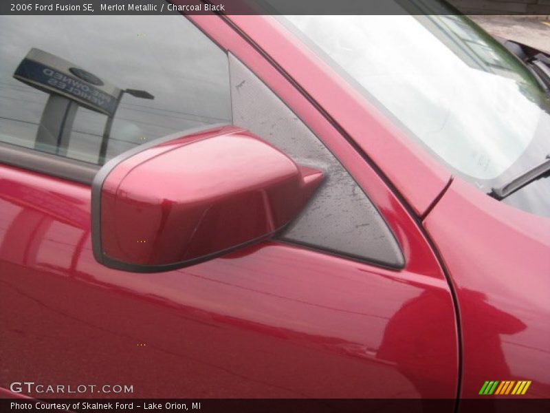 Merlot Metallic / Charcoal Black 2006 Ford Fusion SE
