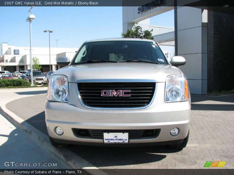 Gold Mist Metallic / Ebony Black 2007 GMC Yukon SLE