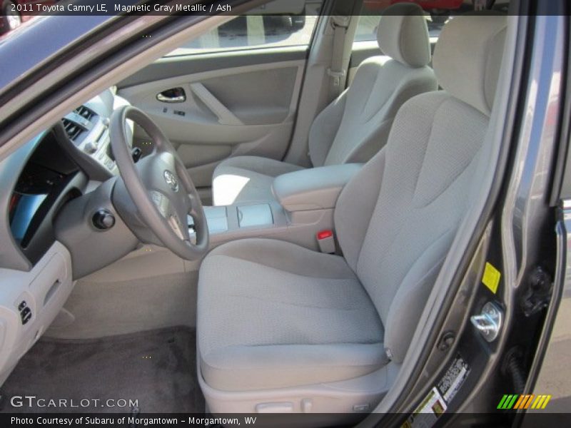 Magnetic Gray Metallic / Ash 2011 Toyota Camry LE