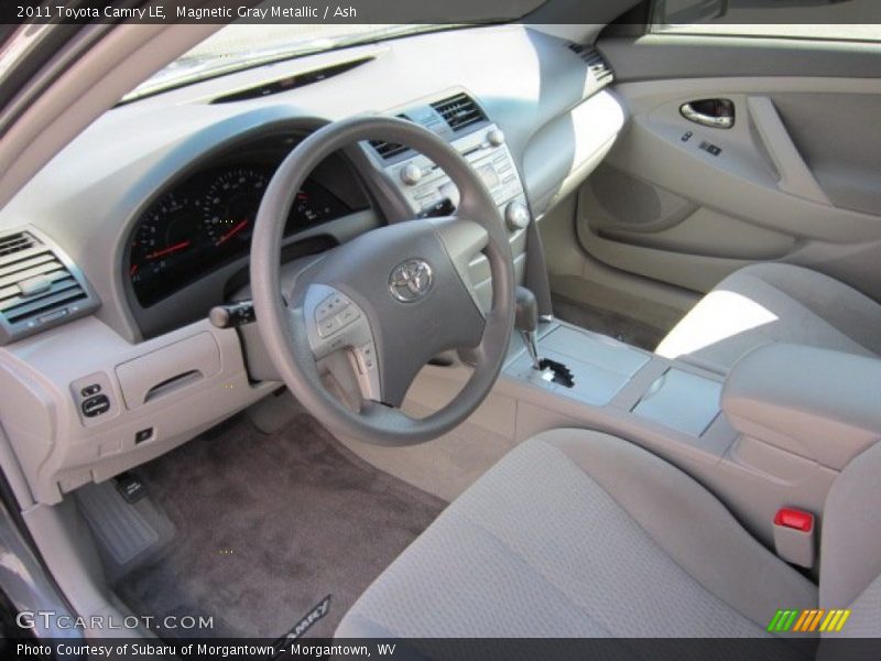 Magnetic Gray Metallic / Ash 2011 Toyota Camry LE