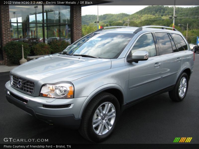 Electric Silver Metallic / Off Black 2012 Volvo XC90 3.2 AWD