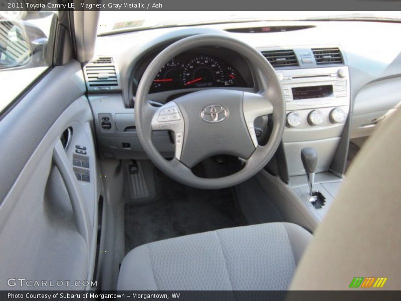 Magnetic Gray Metallic / Ash 2011 Toyota Camry LE