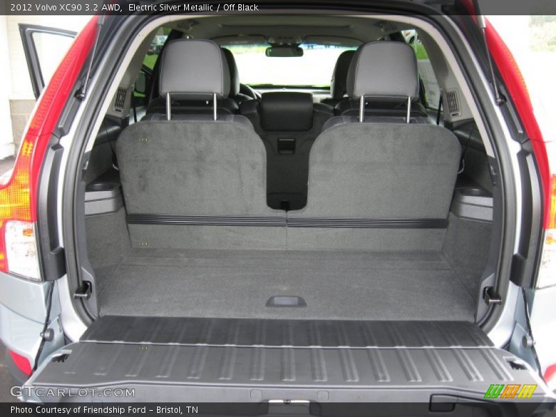 Electric Silver Metallic / Off Black 2012 Volvo XC90 3.2 AWD