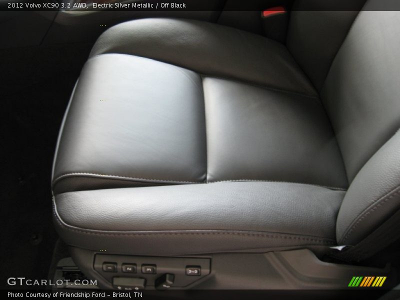 Electric Silver Metallic / Off Black 2012 Volvo XC90 3.2 AWD