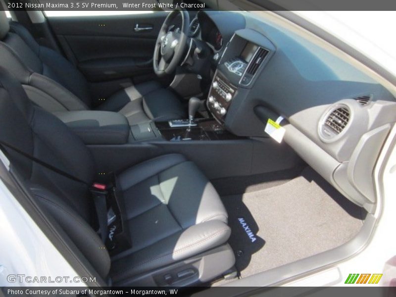 Winter Frost White / Charcoal 2012 Nissan Maxima 3.5 SV Premium