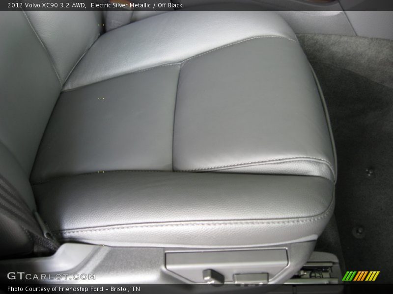 Electric Silver Metallic / Off Black 2012 Volvo XC90 3.2 AWD