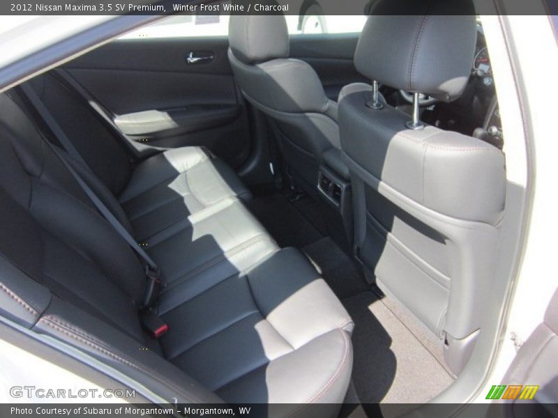 Winter Frost White / Charcoal 2012 Nissan Maxima 3.5 SV Premium