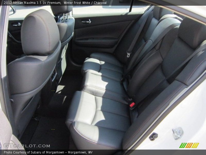 Winter Frost White / Charcoal 2012 Nissan Maxima 3.5 SV Premium