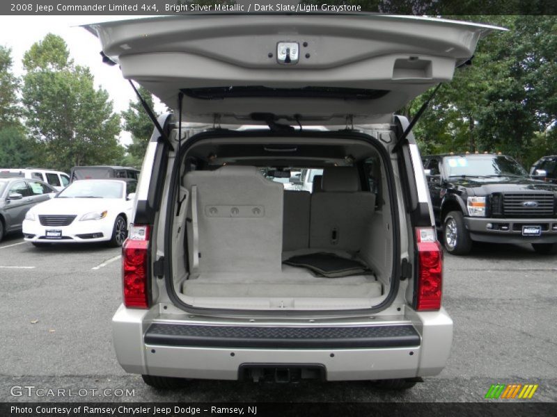 Bright Silver Metallic / Dark Slate/Light Graystone 2008 Jeep Commander Limited 4x4