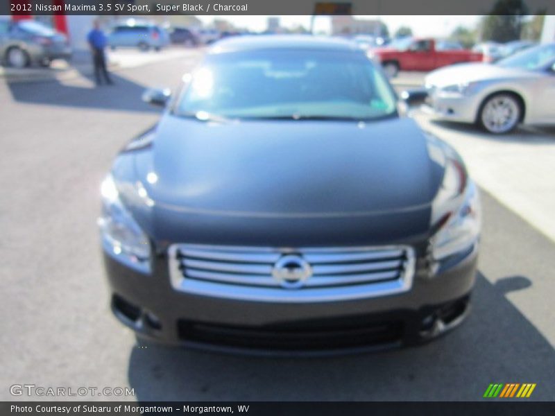Super Black / Charcoal 2012 Nissan Maxima 3.5 SV Sport