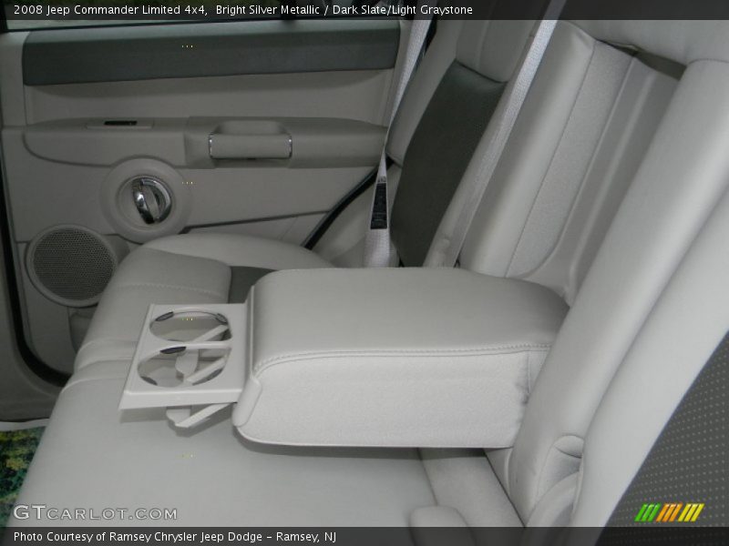 Bright Silver Metallic / Dark Slate/Light Graystone 2008 Jeep Commander Limited 4x4