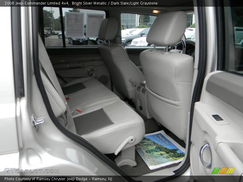 Bright Silver Metallic / Dark Slate/Light Graystone 2008 Jeep Commander Limited 4x4