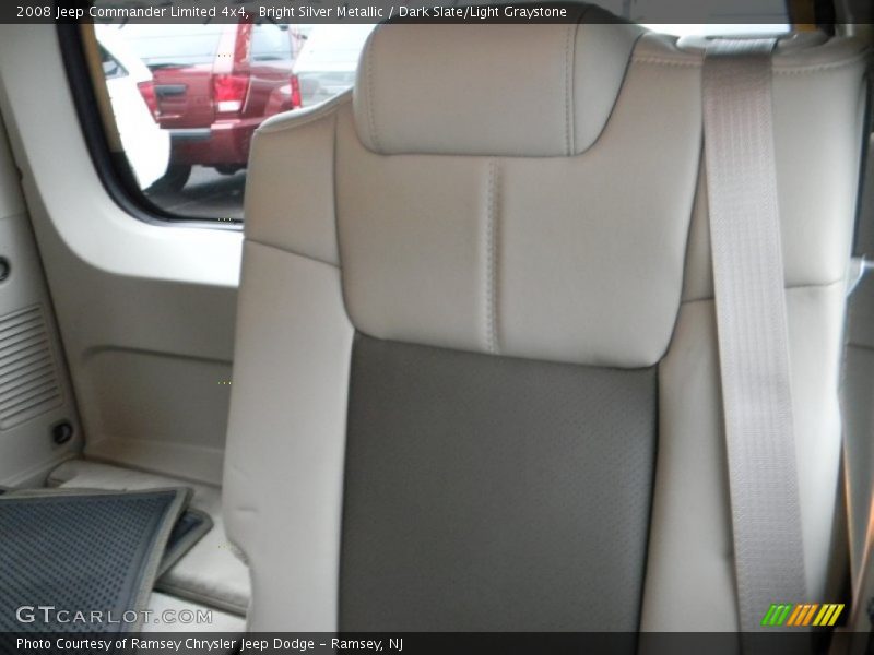 Bright Silver Metallic / Dark Slate/Light Graystone 2008 Jeep Commander Limited 4x4