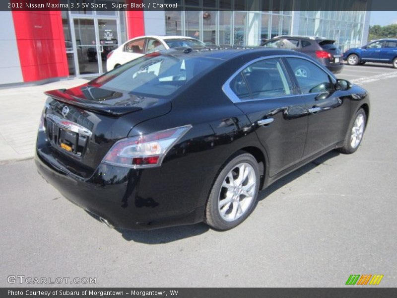 Super Black / Charcoal 2012 Nissan Maxima 3.5 SV Sport