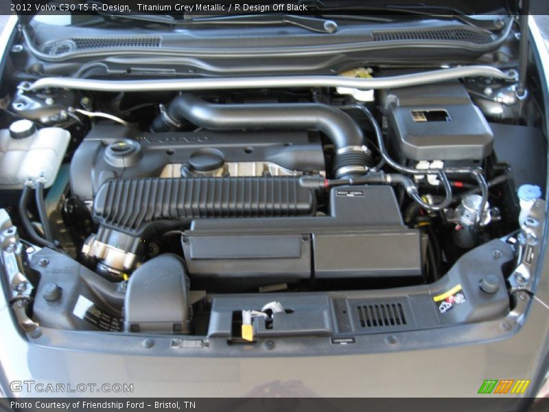  2012 C30 T5 R-Design Engine - 2.5 Liter Turbocharged DOHC 20-Valve VVT 5 Cylinder