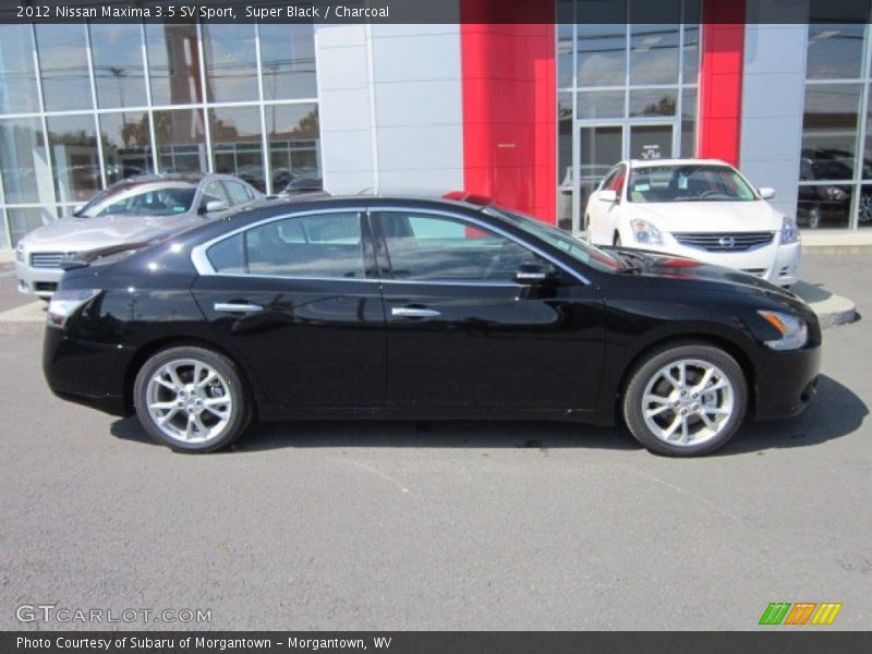 Super Black / Charcoal 2012 Nissan Maxima 3.5 SV Sport