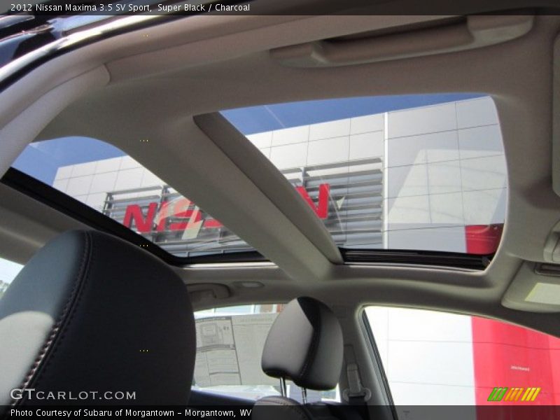 Super Black / Charcoal 2012 Nissan Maxima 3.5 SV Sport