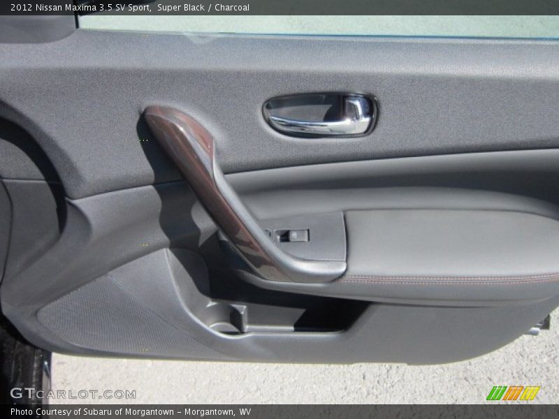 Super Black / Charcoal 2012 Nissan Maxima 3.5 SV Sport