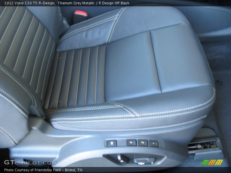 Titanium Grey Metallic / R Design Off Black 2012 Volvo C30 T5 R-Design