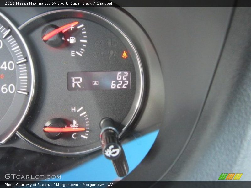 Super Black / Charcoal 2012 Nissan Maxima 3.5 SV Sport