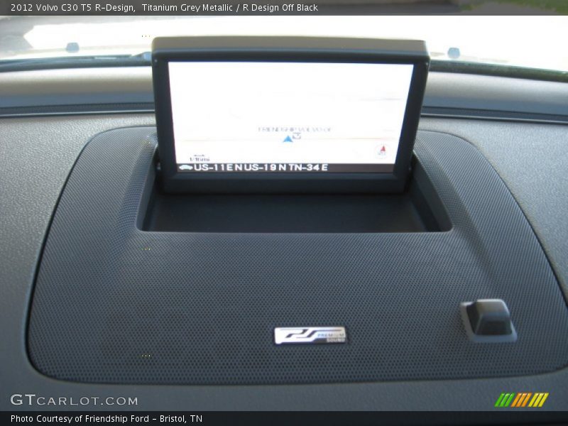 Titanium Grey Metallic / R Design Off Black 2012 Volvo C30 T5 R-Design
