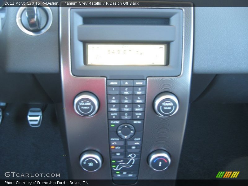 Titanium Grey Metallic / R Design Off Black 2012 Volvo C30 T5 R-Design