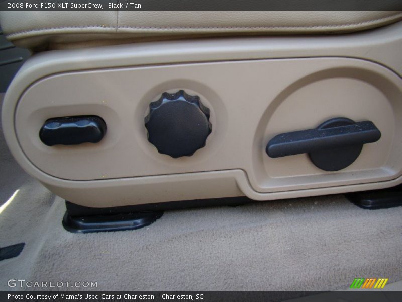 Black / Tan 2008 Ford F150 XLT SuperCrew