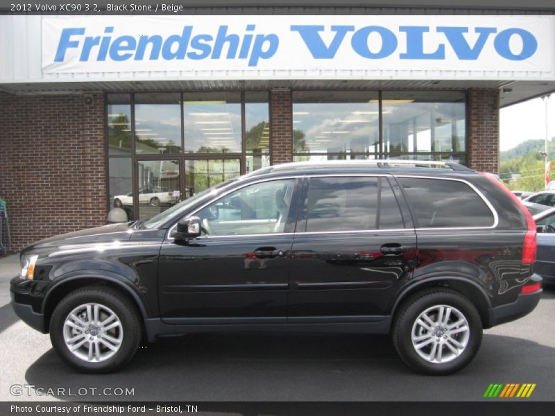 Black Stone / Beige 2012 Volvo XC90 3.2