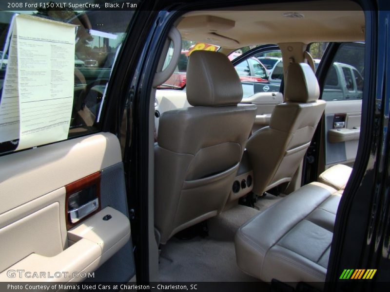 Black / Tan 2008 Ford F150 XLT SuperCrew