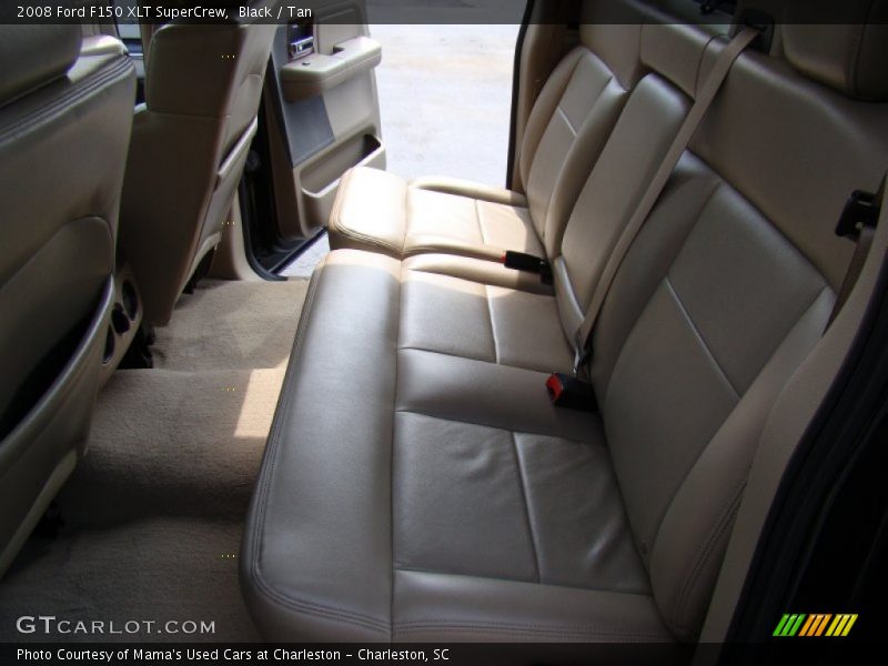 Black / Tan 2008 Ford F150 XLT SuperCrew