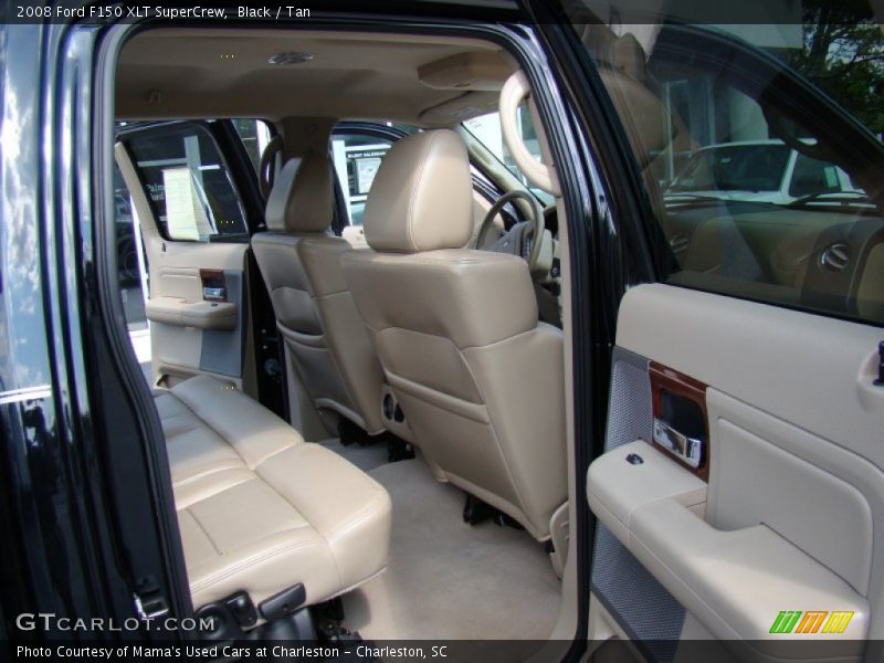 Black / Tan 2008 Ford F150 XLT SuperCrew