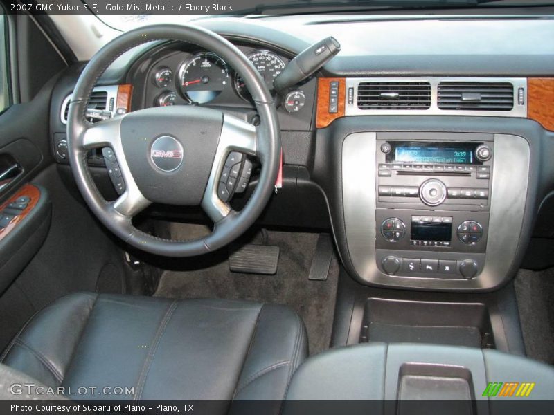 Gold Mist Metallic / Ebony Black 2007 GMC Yukon SLE