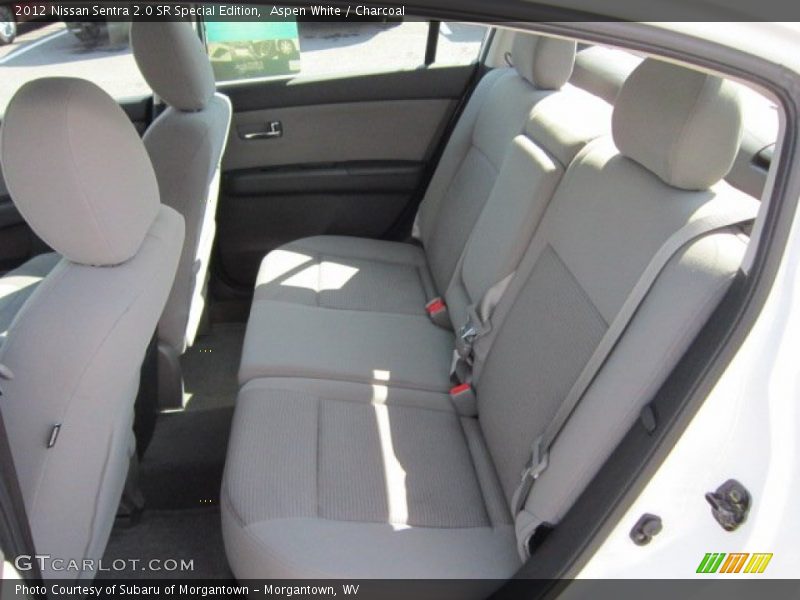 Aspen White / Charcoal 2012 Nissan Sentra 2.0 SR Special Edition