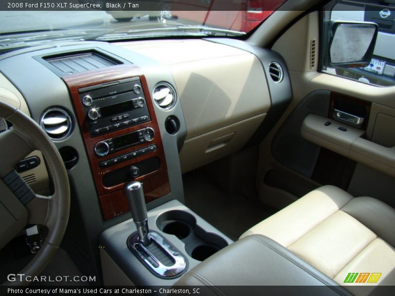 Black / Tan 2008 Ford F150 XLT SuperCrew