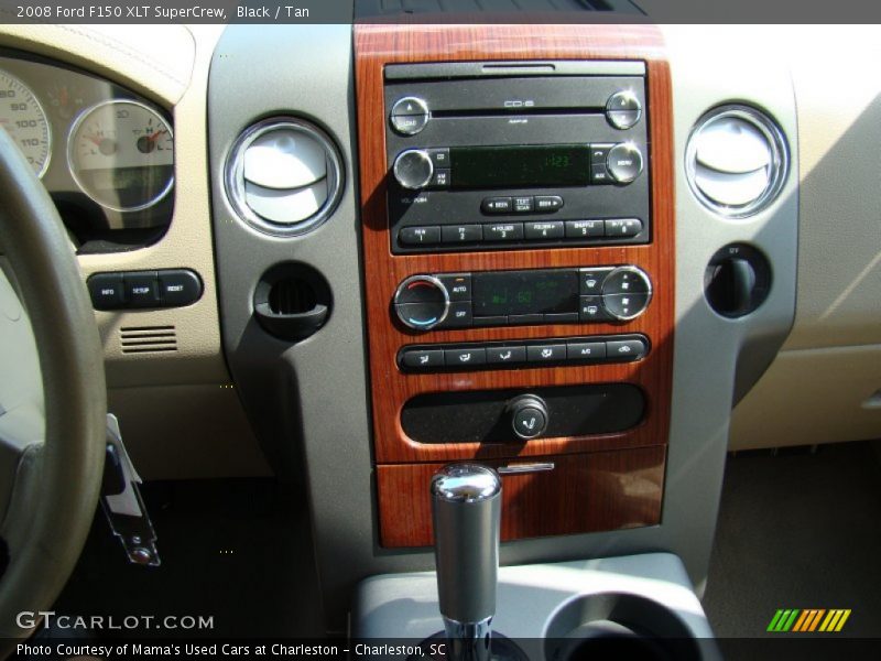 Black / Tan 2008 Ford F150 XLT SuperCrew