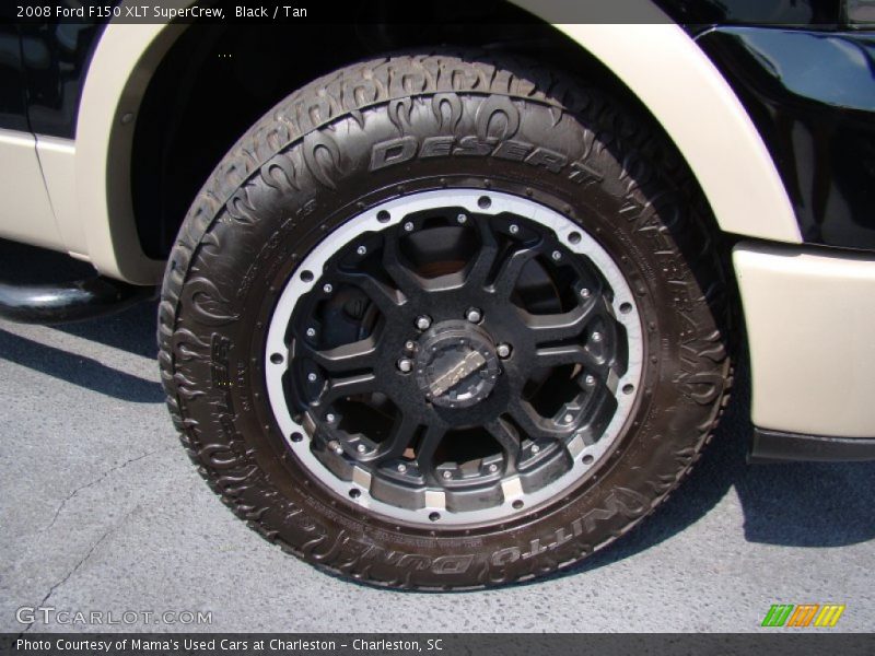 Black / Tan 2008 Ford F150 XLT SuperCrew